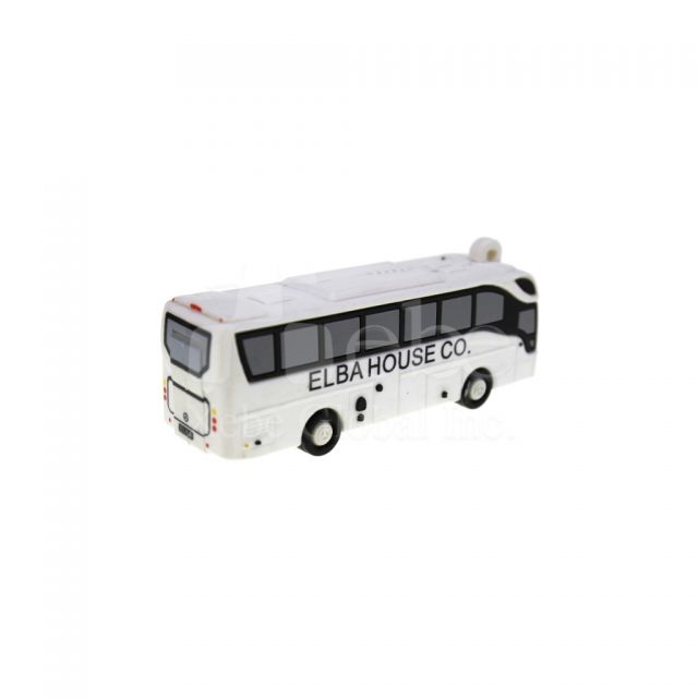 customized three dimensional tour bus usb