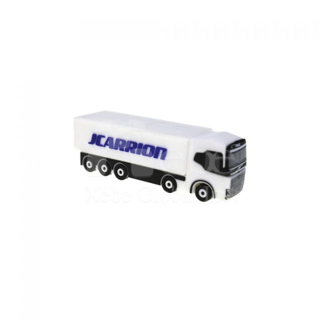 customized flash drive in the shape of a truck