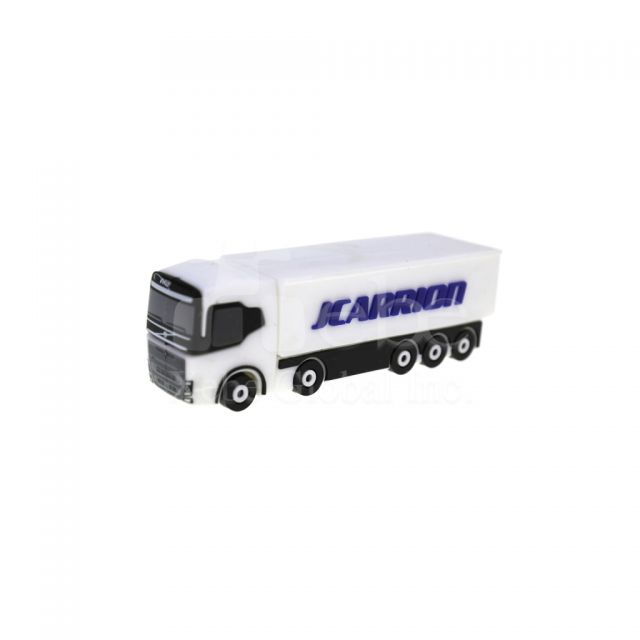 customized flash drive in the shape of a truck
