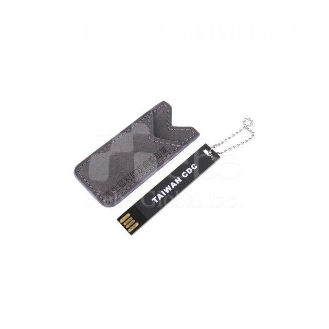 exquisite leather case gift flash drive