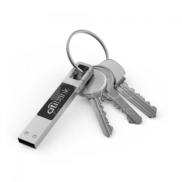 hangable flushing drive keychain flushing drive
