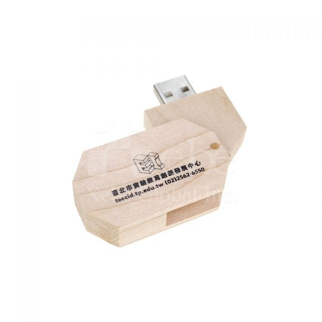 wooden flash drive school gift