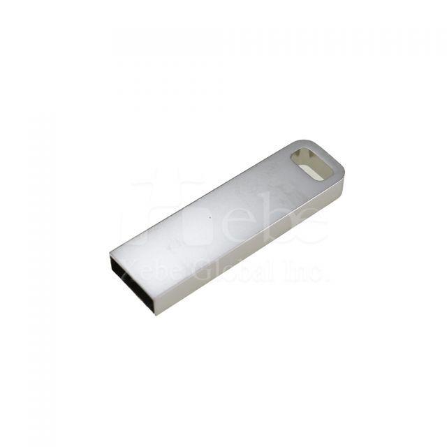 classic silver metal usb flash drive 