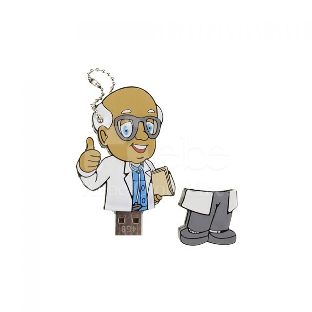 cartoon doctor flash drive