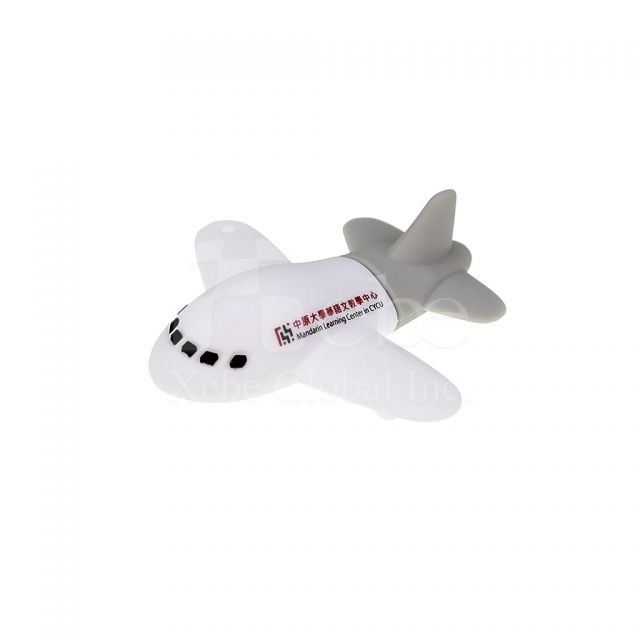 airplane shape usb soft plastic mold