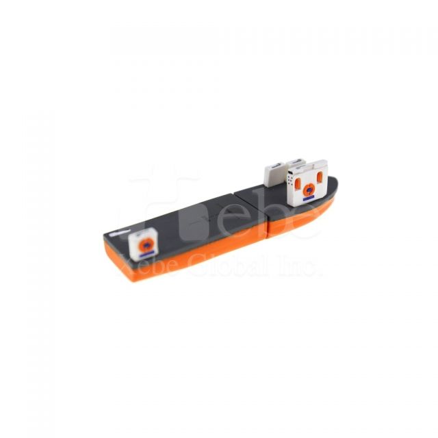 boat shape pvc flash drive