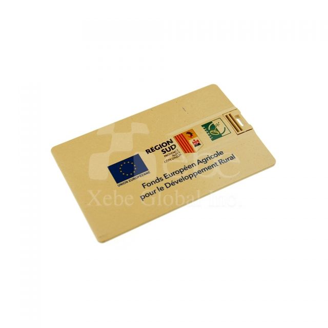 thin and light card style gift flash drive