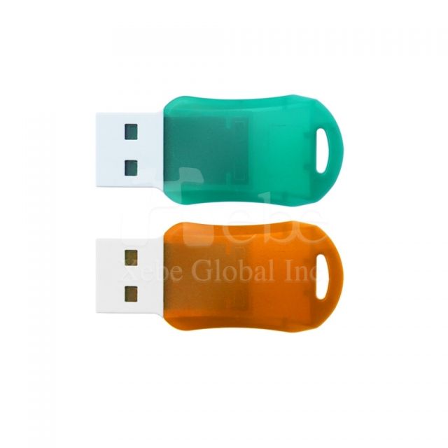 orange mini flash drive