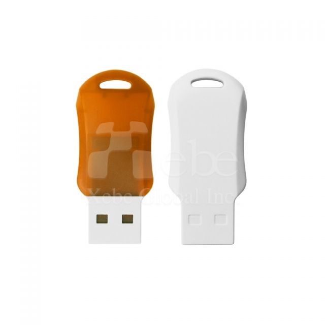orange mini flash drive