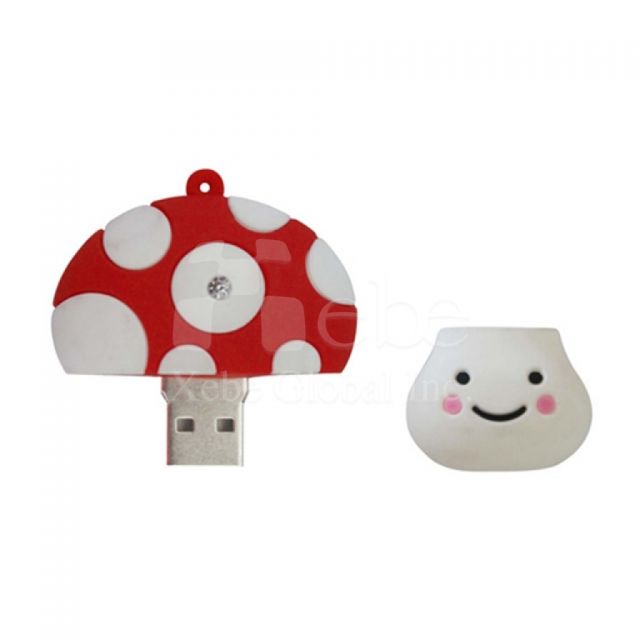 cute mushroom-shaped flash drive