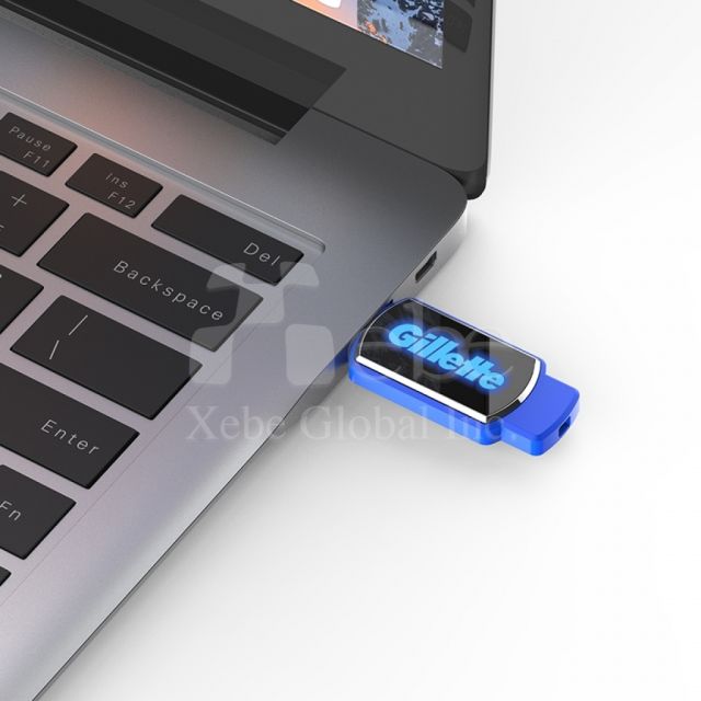 blue branded gift drive