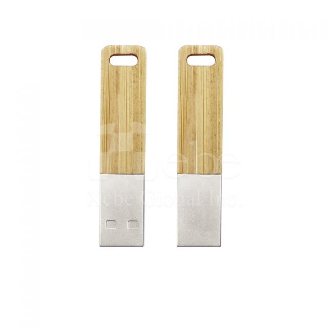wood grain wood flash drive