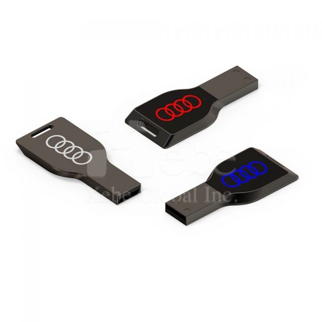 corporate logo light up flash drive