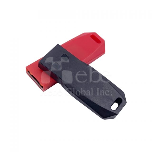 red plastic gift usb flash drive