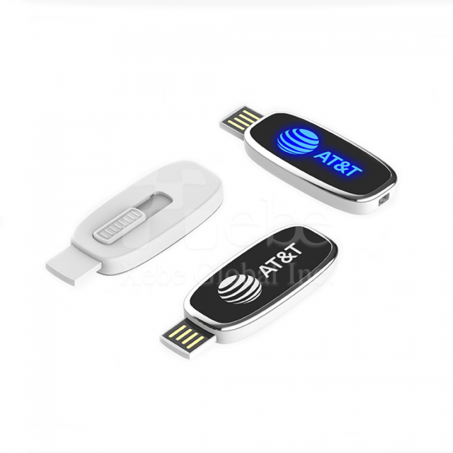 brand logo telescopic gift flash drive