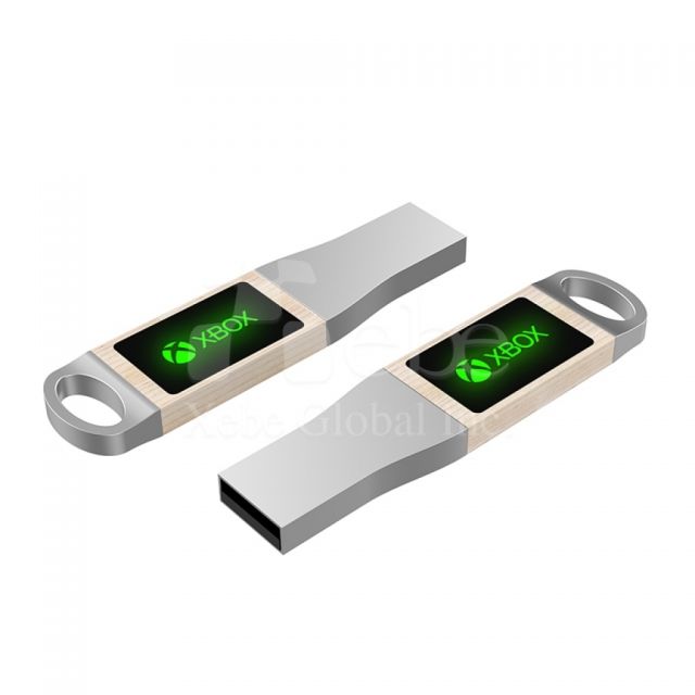 enterprise led wood flash drive