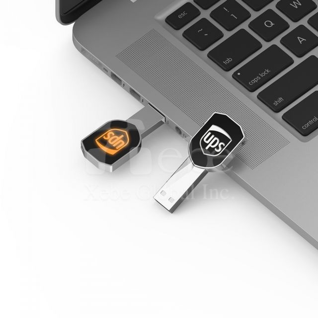 shield shaped classic flash drive