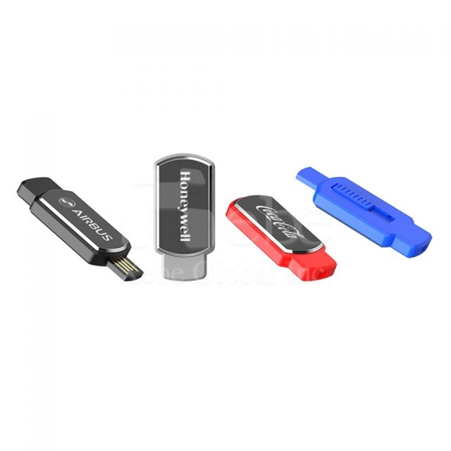 corporate customized telescopic gift flash drive