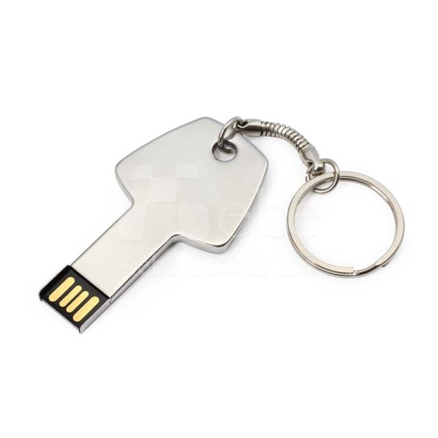 metal key shaped flash drive