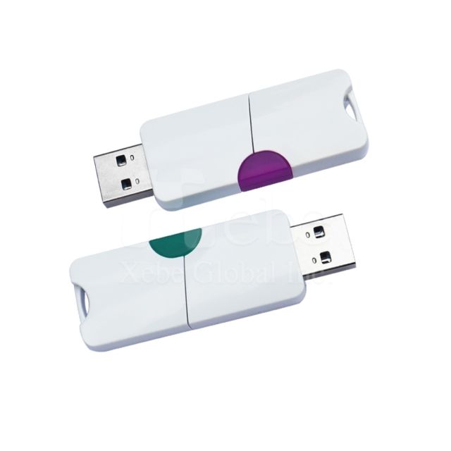 minimalist retractable gift flash drive