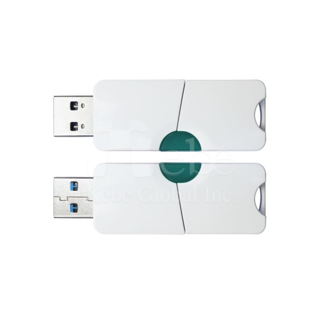 minimalist retractable gift flash drive